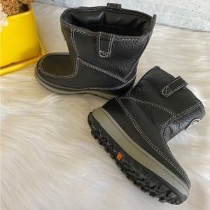 Kids Timberland Leather Unisex Boots Size 5M
